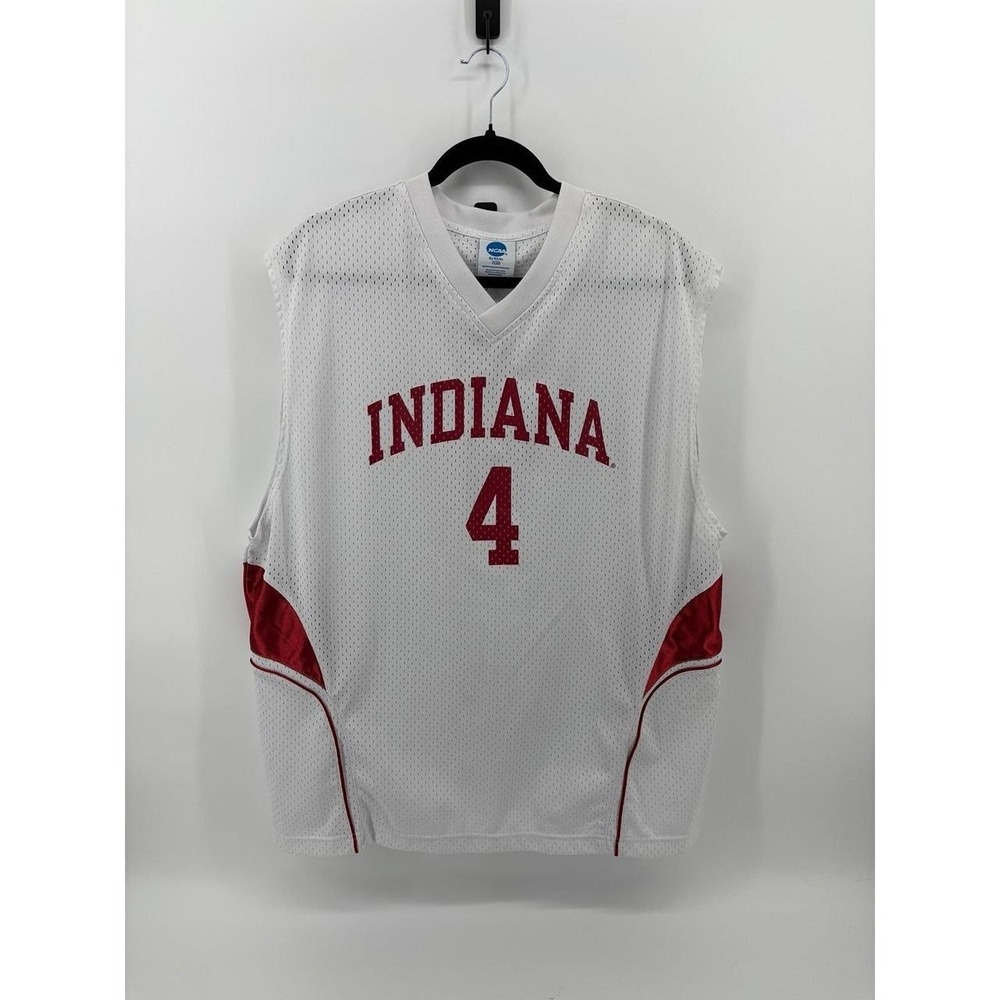 NCAA Indiana Hoosiers Basketball Jersey, Featuring #4, Men's Size XL